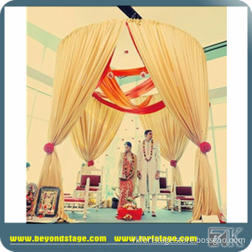 Aluminum cheap photo booth/Pipe and Drape/Wedding Backdrop Decoration